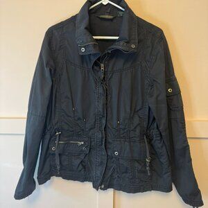 Eddie Bauer Black Utility Jacket - Size XL